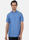 Men Blue Solid Shirts