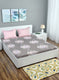 Multicolor 128 TC Bedsheet with 2 Pillow Covers (Romance)