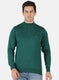 Men Green Solid Pullover