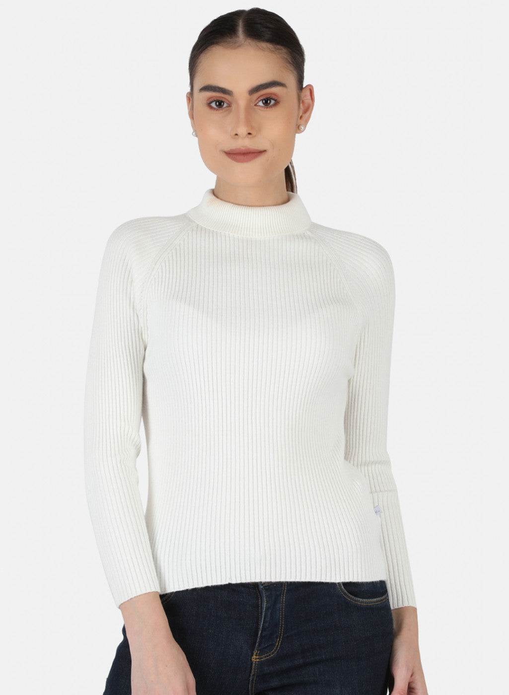 Buy Women White Solid Sceavy Online in India - Monte Carlo