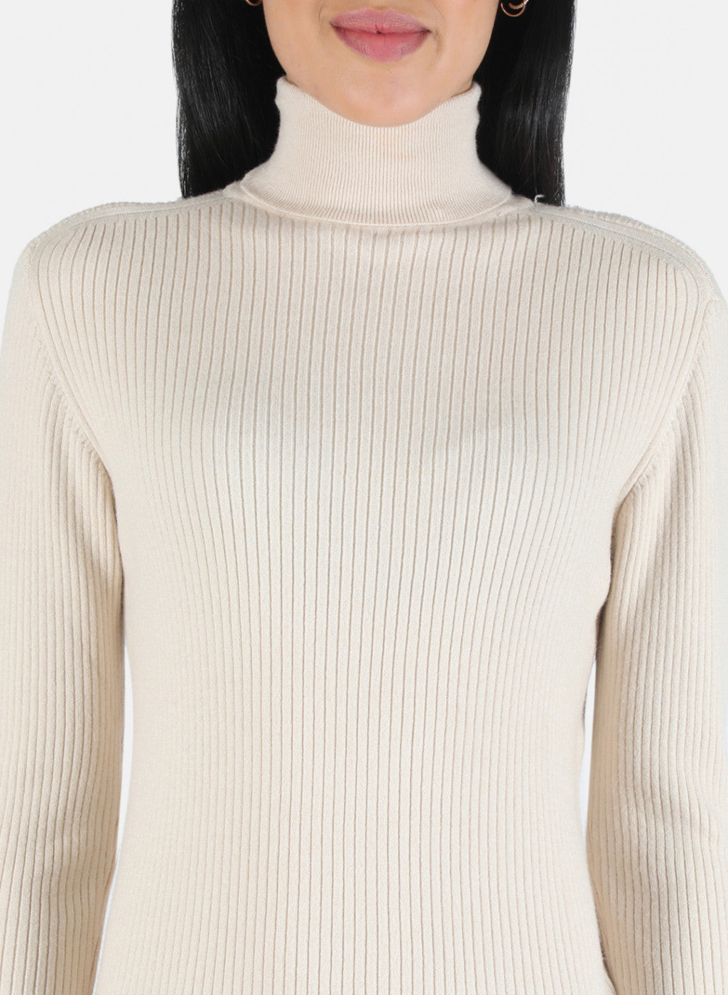 Women Beige Solid Sceavy