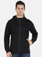 Men NAvy Blue Self Pullover