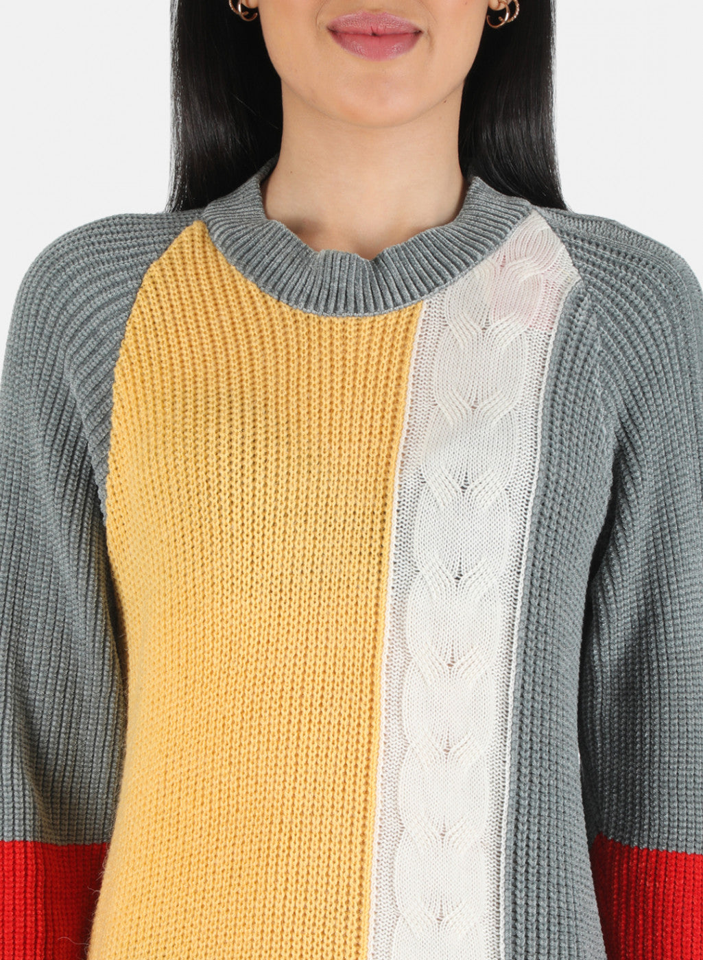 Women Multi Color Self Design Top