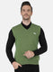 Men Green Solid Sweater