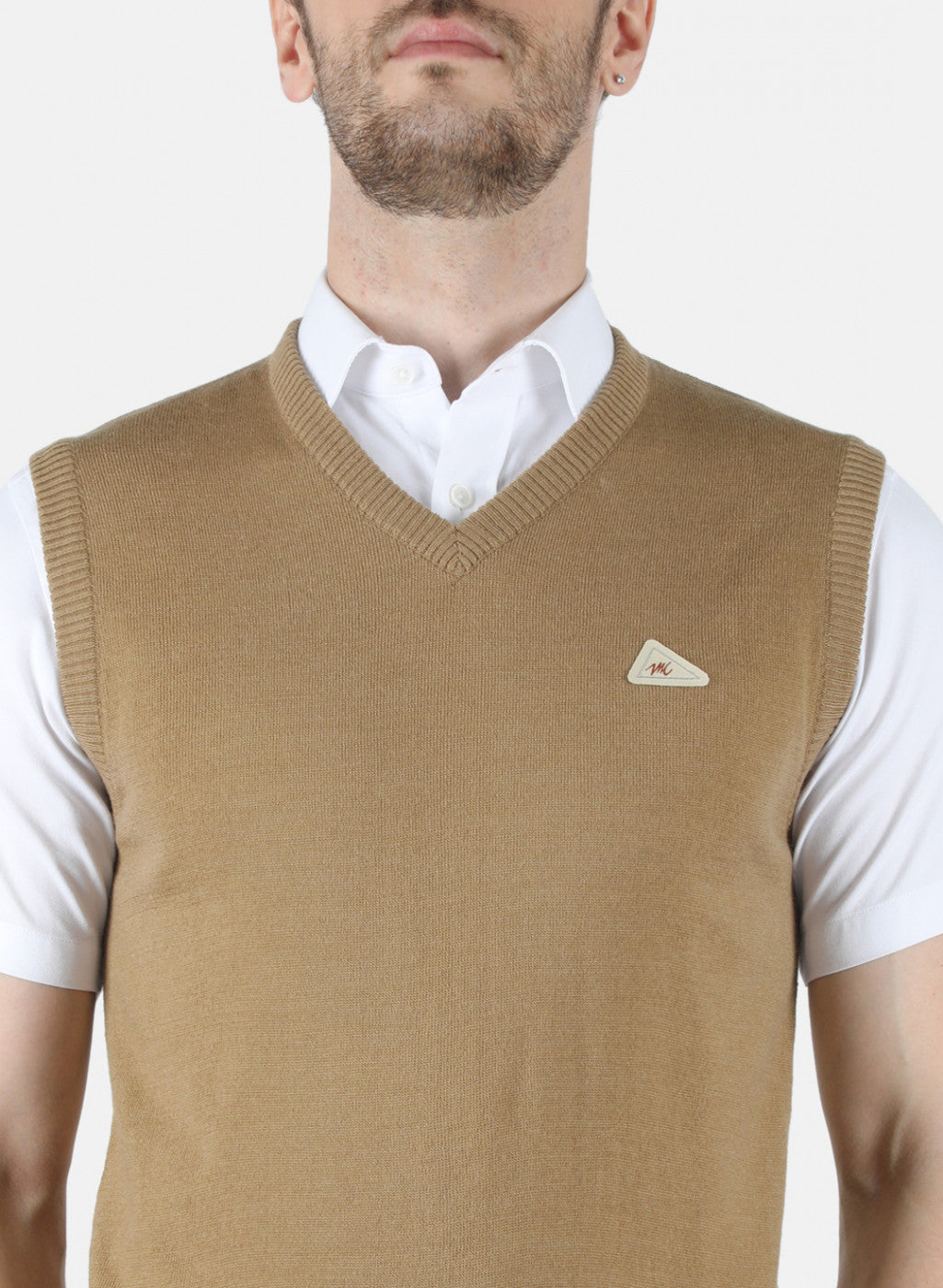 Buy Men Camel Brown Solid Sweater Online in India Monte Carlo