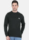 Men Green Solid Pullover