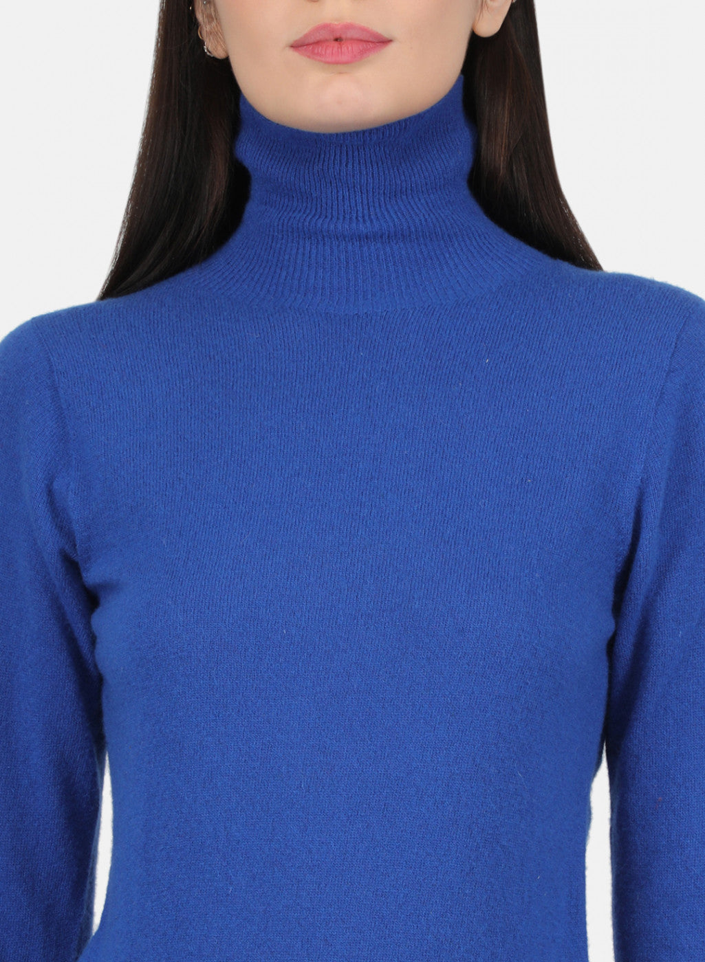 Women Blue Solid Top