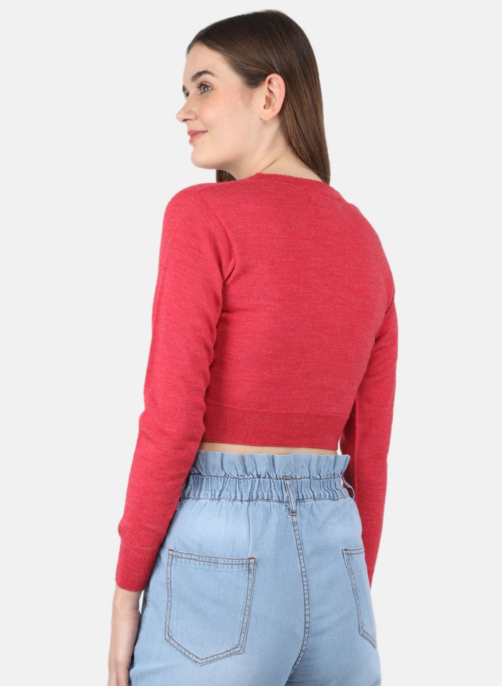 Women Brown Solid Blouse