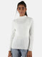 Women White Solid Sceavy Top