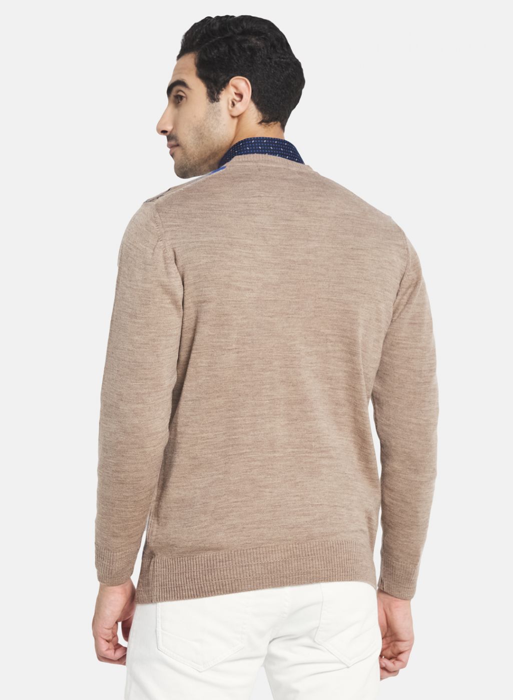 Men Multicolor Jaquard Jacket