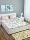 Multi Color 130 GSM Bedsheet with 2 Pillow Covers