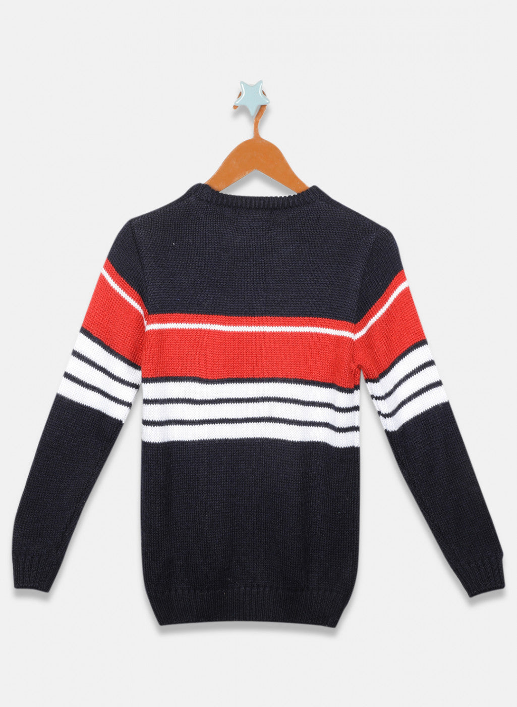 Oswal NAvy Multi Color Boys Pullover