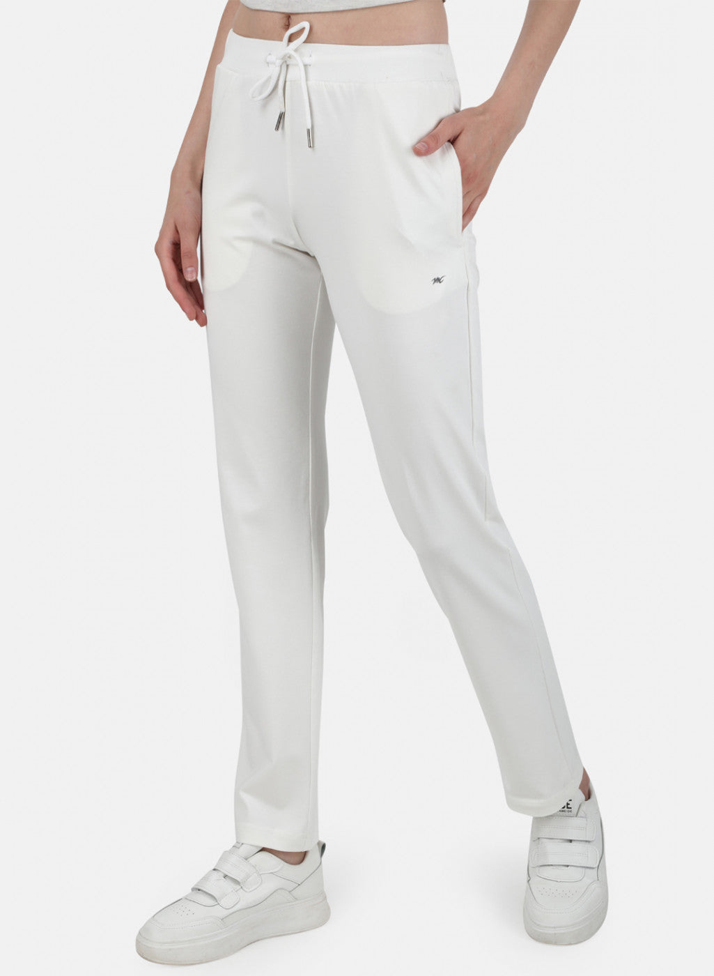 Womens Off White Regular Lower