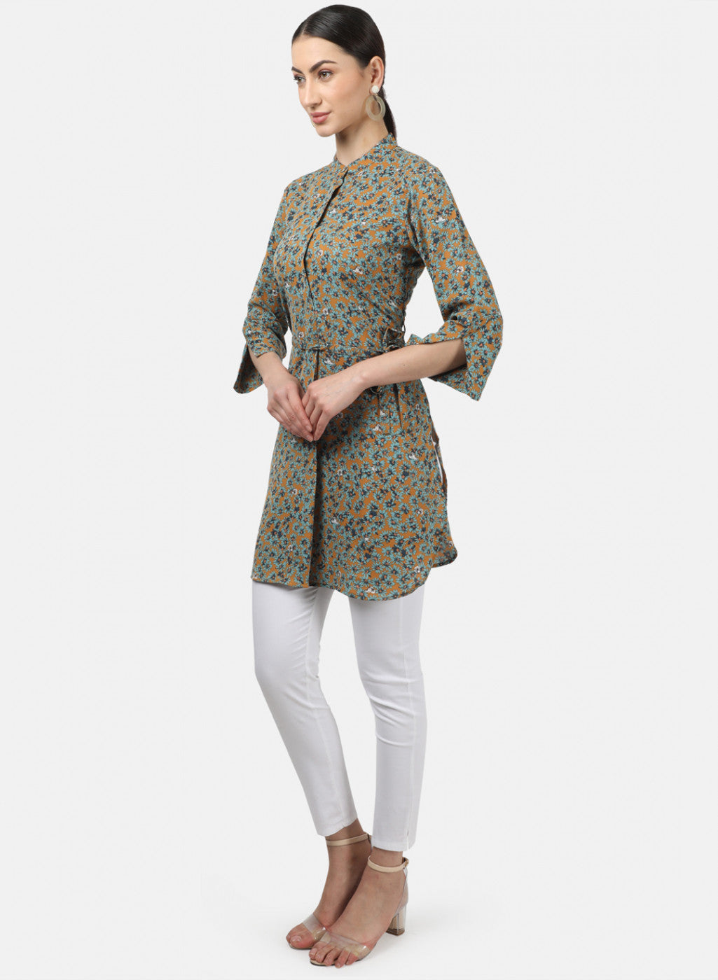 Womens Multi Color Printed Tunics