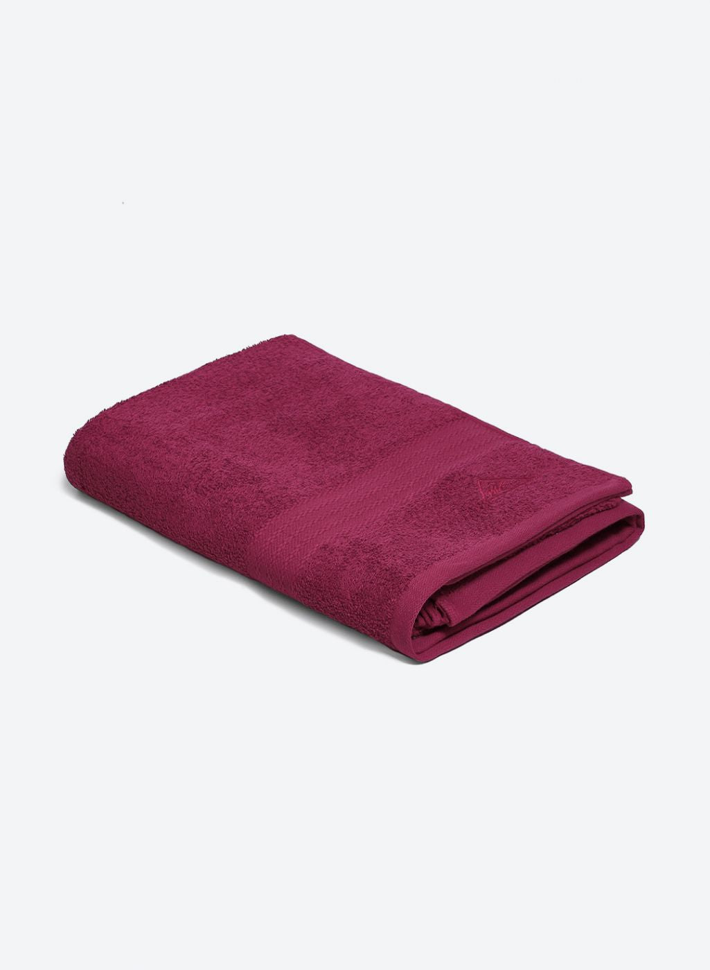 Dark Pink Cotton 400 GSM Bath Towel