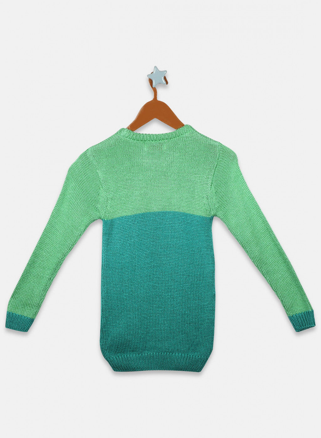 Oswal Green Girls Top