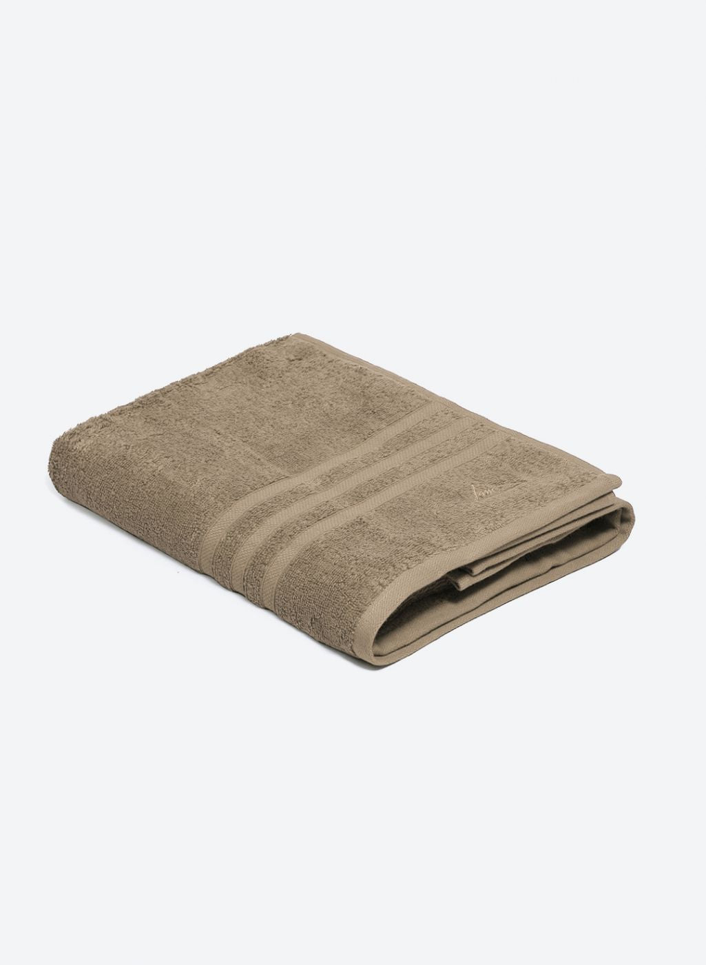 Beige Cotton 525 GSM Bath Towel