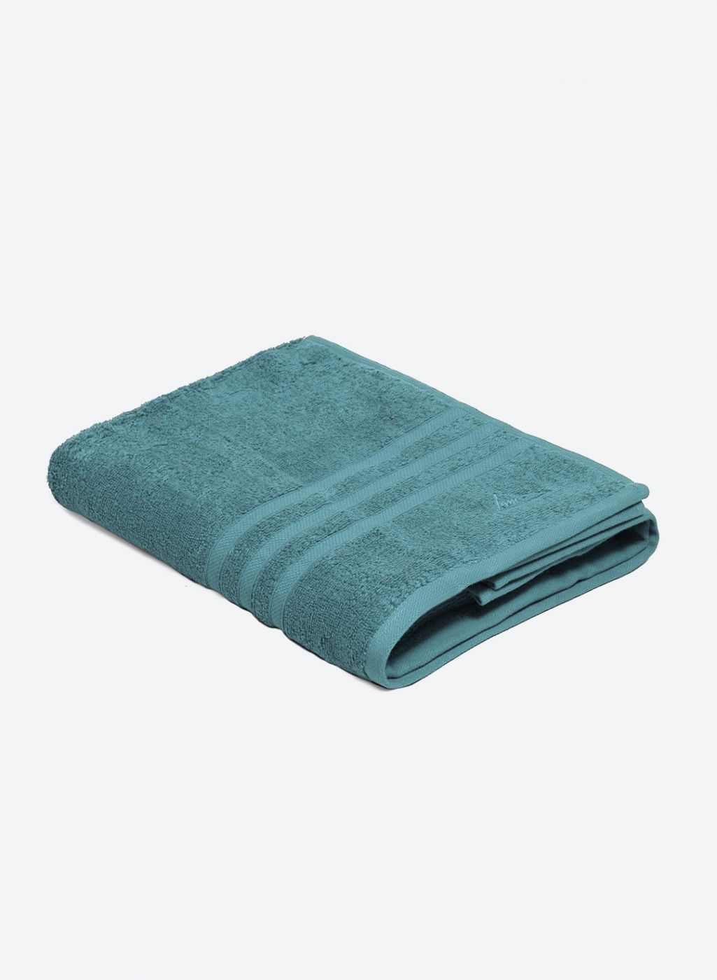 Teal Blue Cotton 525 GSM Bath Towel