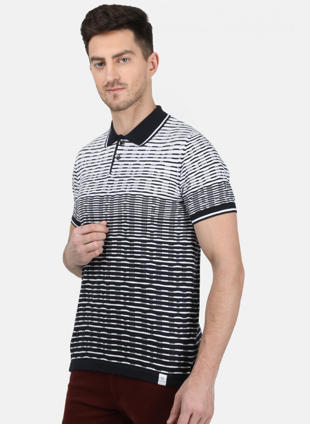 Mens NAvy Blue Plain T-Shirt