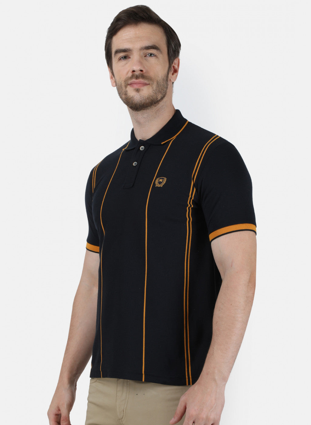 Mens NAvy Blue Stripe T-Shirt