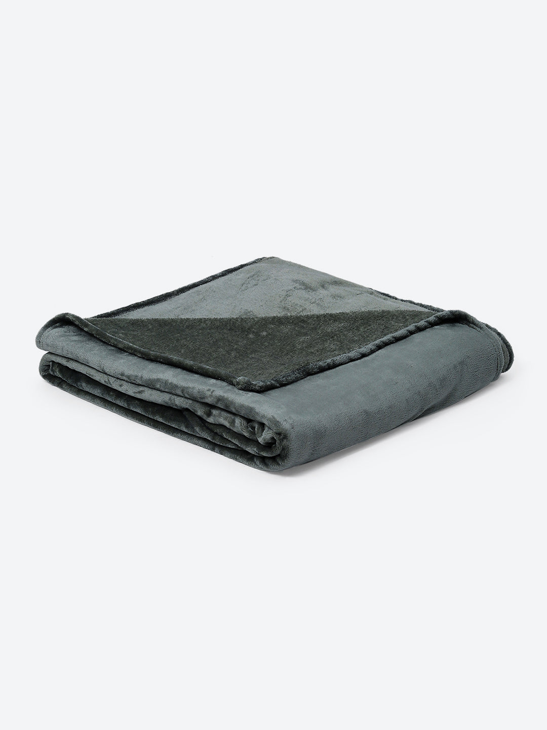 Solid Polyester Double Bed Blanket for AC Room