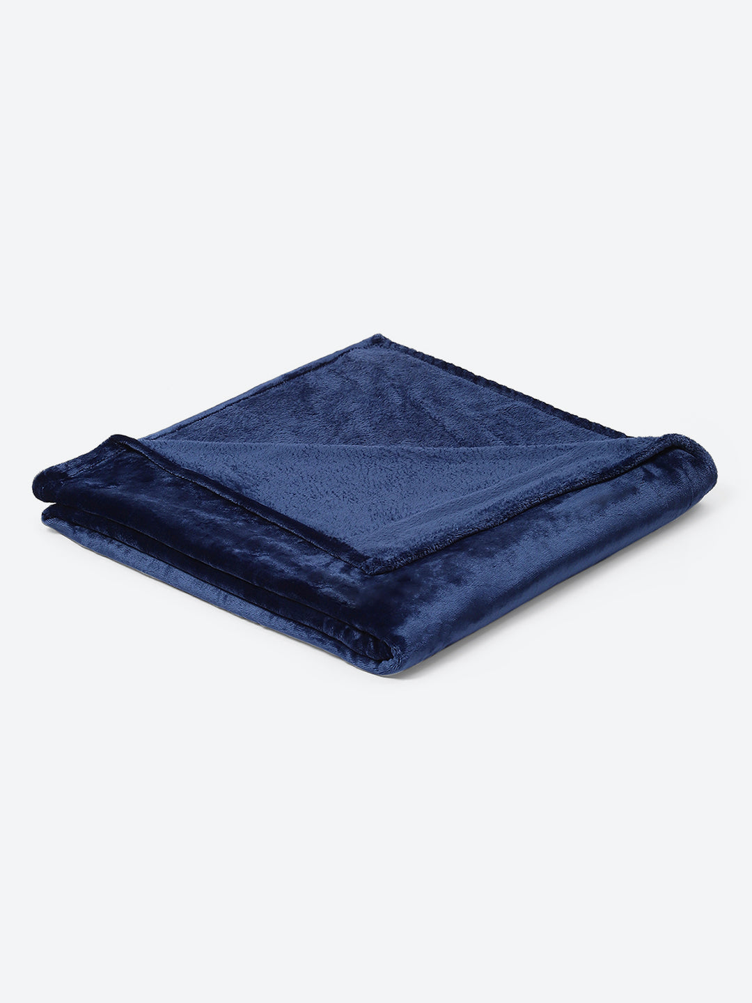Solid Polyester Single Bed Blanket for AC Room