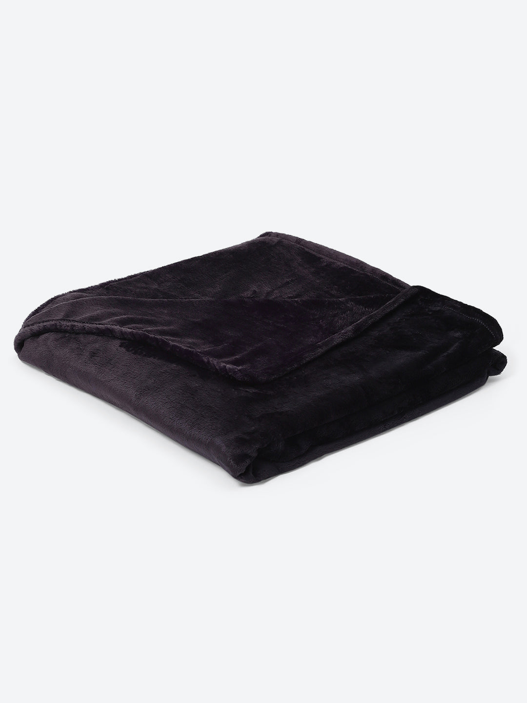Solid Polyester Single Bed Blanket for AC Room