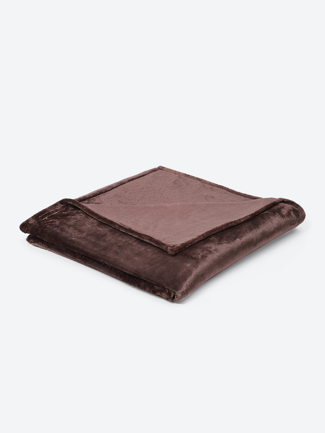 Solid Polyester Single Bed Blanket for AC Room