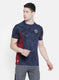 Rock.it Men Navy Blue Printed T-Shirt