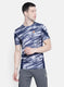 Rock.it Men Navy Blue Printed T-Shirt