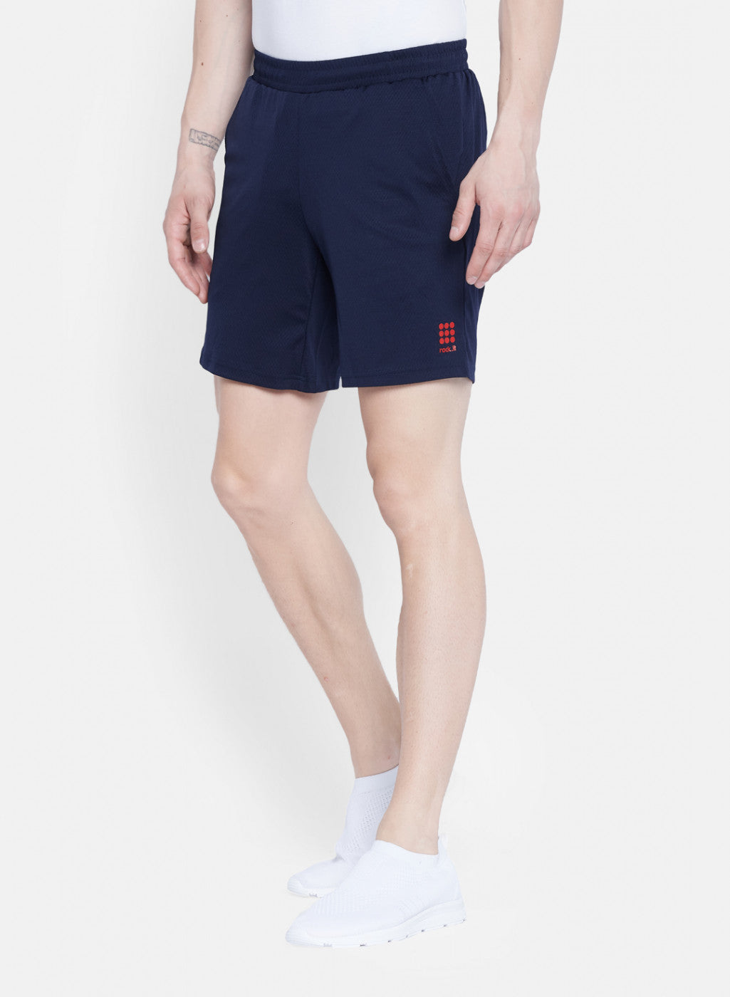 Rock.it Men Navy Blue Self Design Short