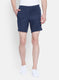 Rock.it Men Navy Blue Self Design Short