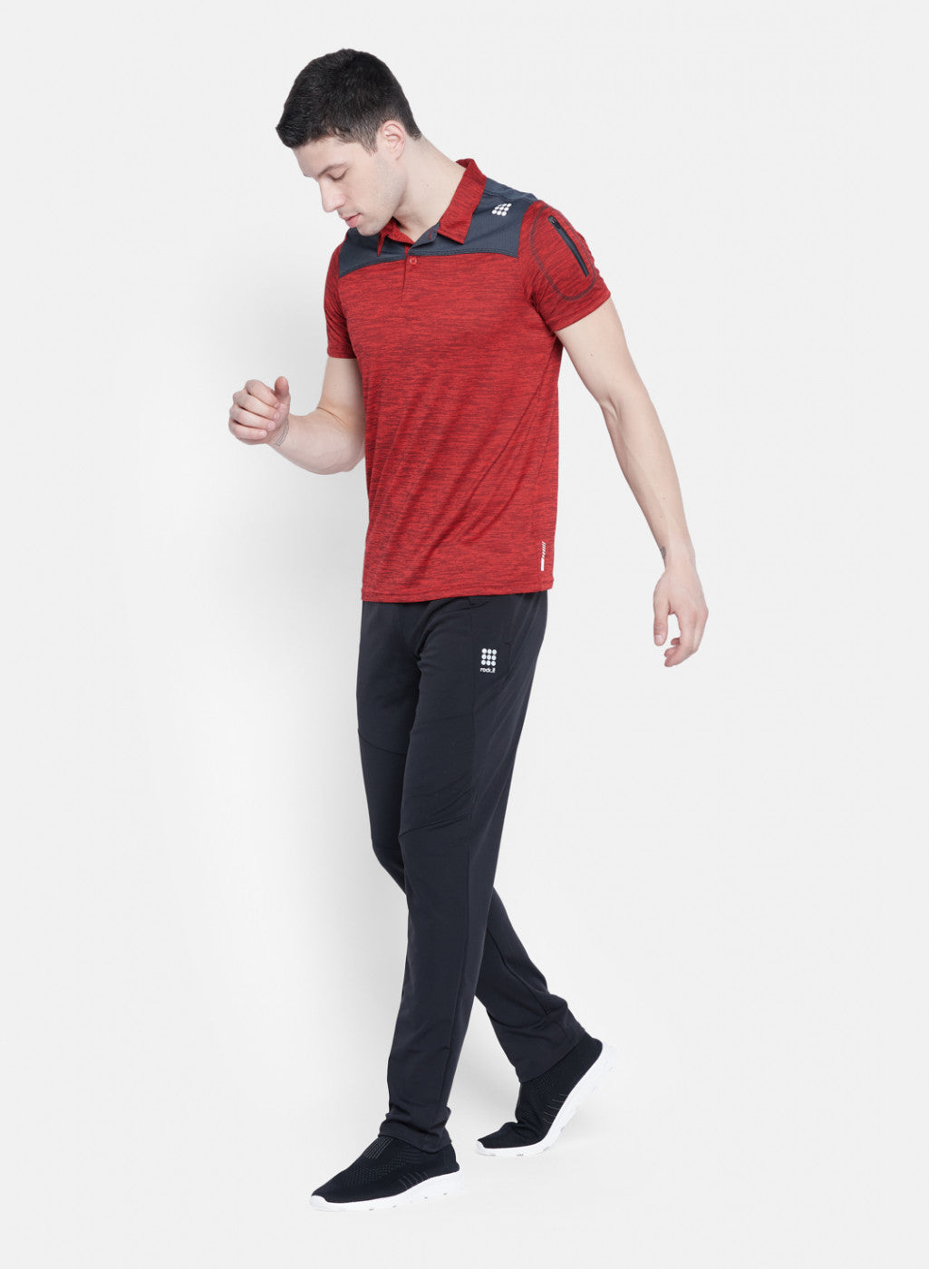 Rock.it Men Black Self Design Lower