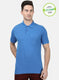 Mens Blue Plain T-Shirts