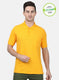 Mens Mustard Plain T-Shirts