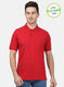 Mens Red Plain T-Shirts
