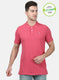 Mens Pink Plain T-Shirts