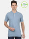 Mens Blue Plain T-Shirt