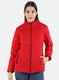 Women Red Solid Jacket