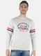 Men Grey Printed Sweatshirt
