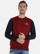 Men Maroon Printed Sweatshirt