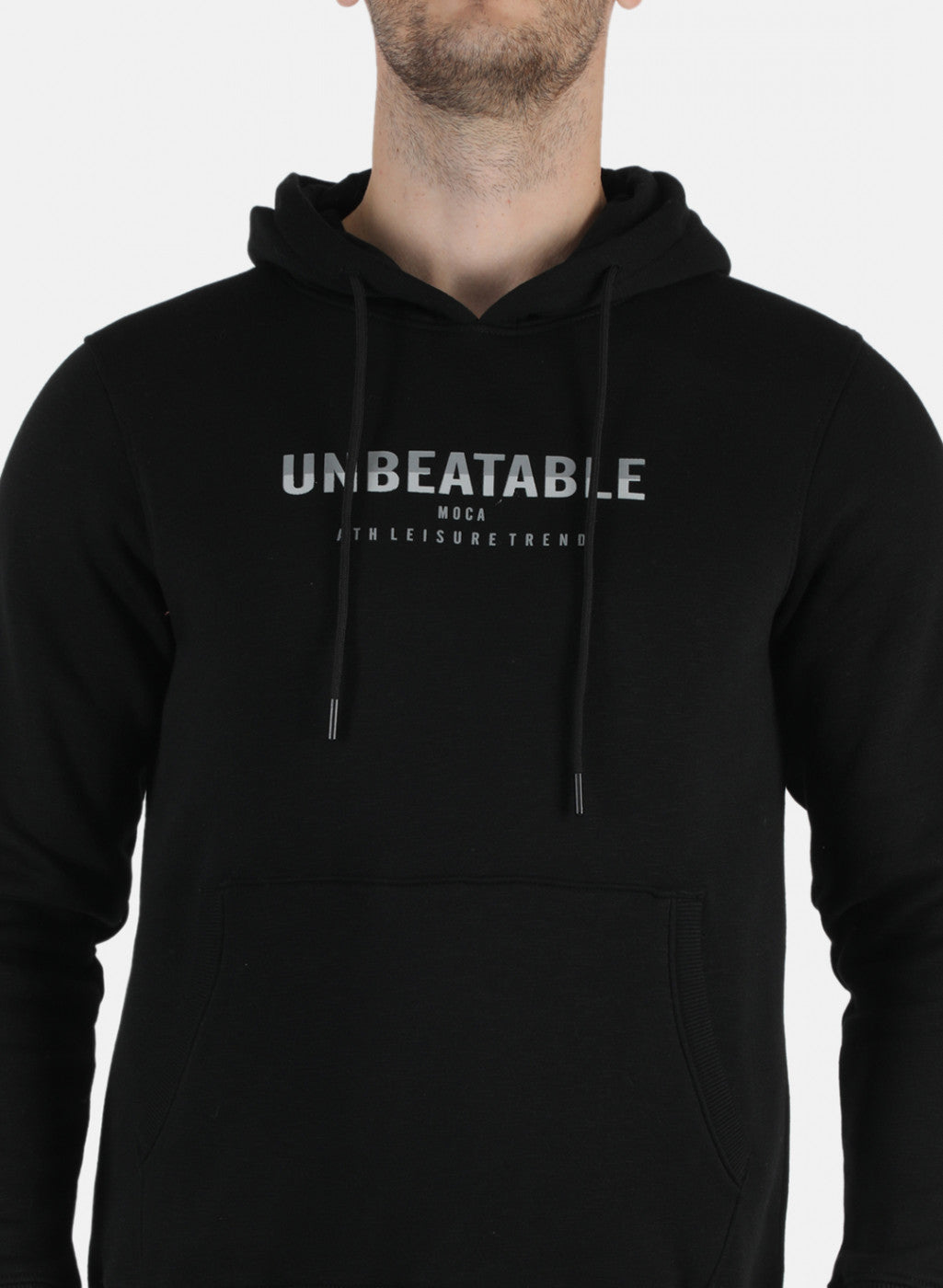 Men Black Printed Sweatshirt