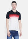 Mens Multicolor Stripe T-Shirt