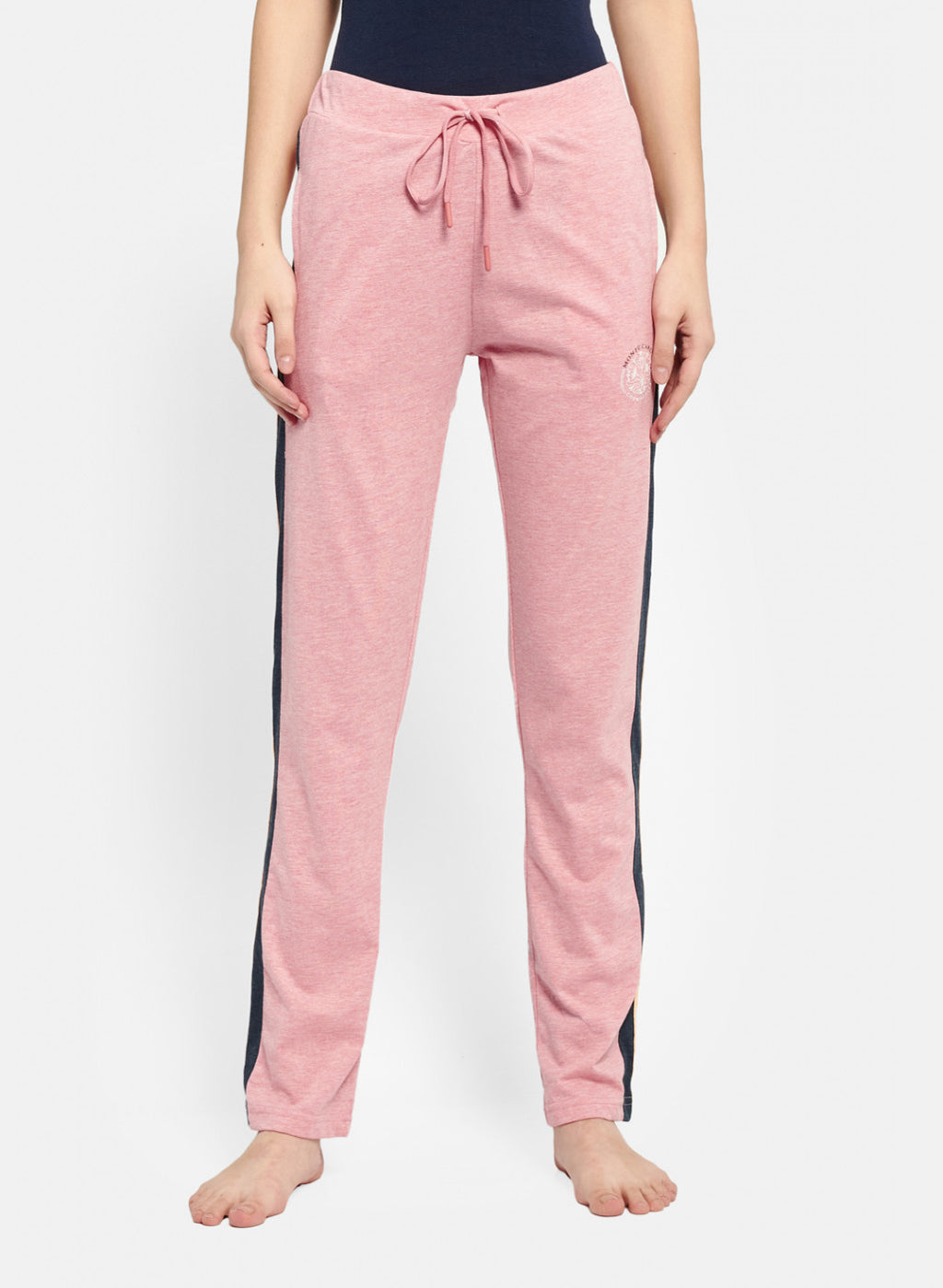 Womens Pink Regular Fit Lower