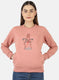 Women Beige Printed Sweatshirt