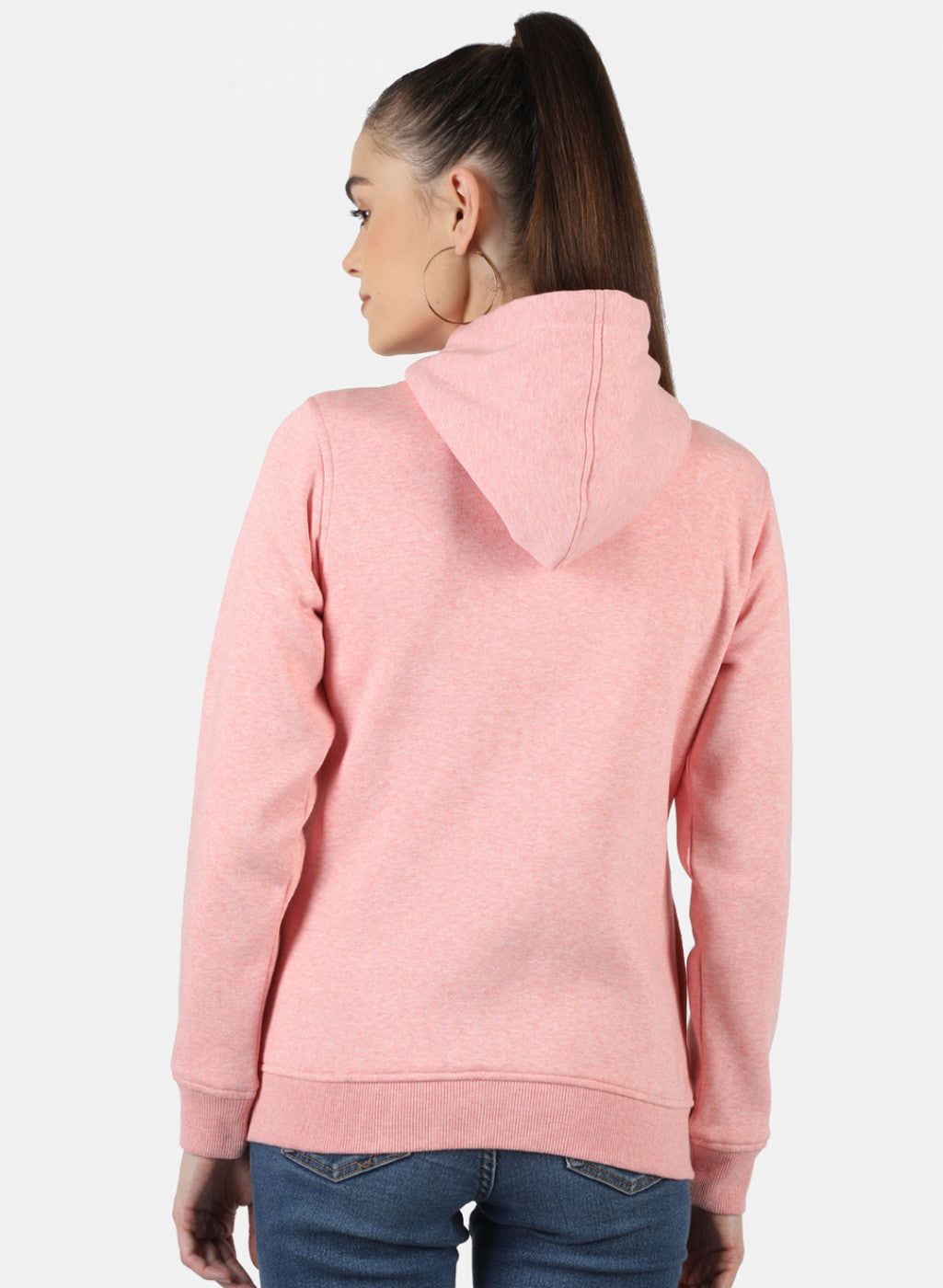 Women Pink Printed Sweatshirt