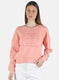 Women Pink Printed Sweatshirt