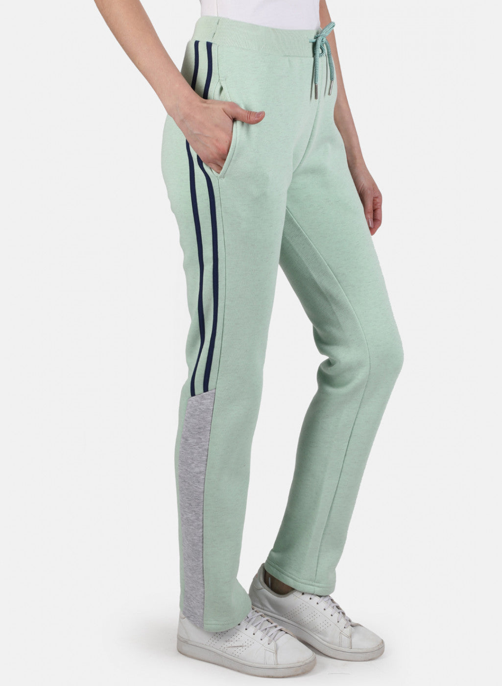 Women Pink Solid Winter Lower