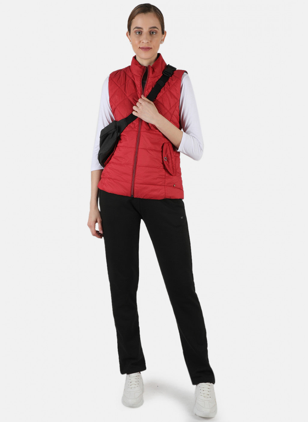 Women Red Reversible Solid Jacket