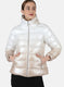 Women Beige Zig-Zag Jacket